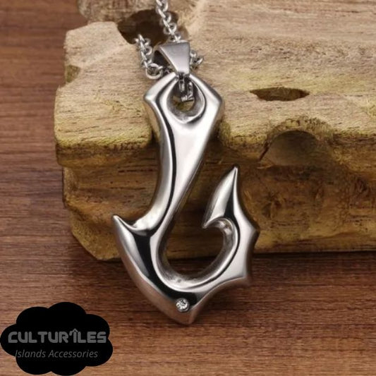 Collier Pendentif Femmes Hei Matau Maori - Collier de protection - Polynésie / Nouvelle Zélande