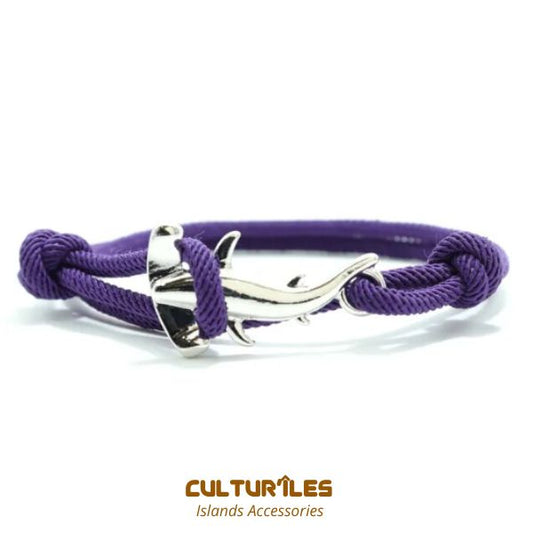 Bracelet Requin - Bracelet de corde nautique- Bracelet hommes - Bracelet femmes