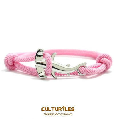 Bracelet Requin - Bracelet de corde nautique- Bracelet hommes - Bracelet femmes