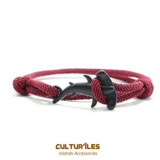 Bracelet Requin - Bracelet de corde nautique- Bracelet hommes - Bracelet femmes