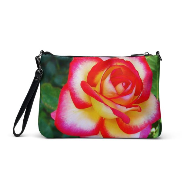 Sac bandoulière Design Hibiscus Rosée des Antilles