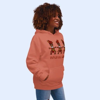 Sweat Shirt  à capuche  Femme  -  Whānau Ora (Famille unie)