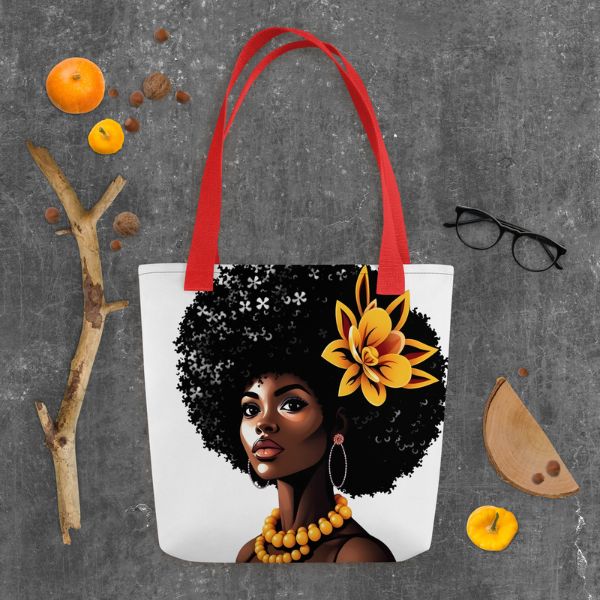 Tote Bag Femme Afro – Élégance et Fierté au Quotidien