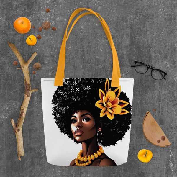 Tote Bag Femme Afro – Élégance et Fierté au Quotidien