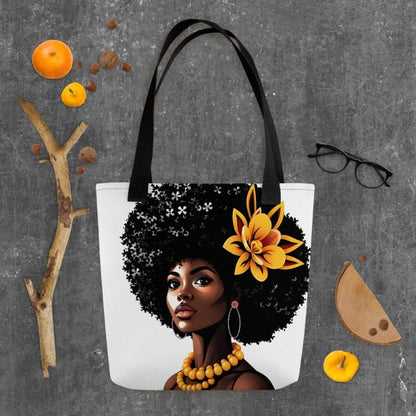 Tote Bag Femme Afro – Élégance et Fierté au Quotidien