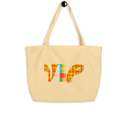 Grand Tote Bag Bio – Design VIP en Madras