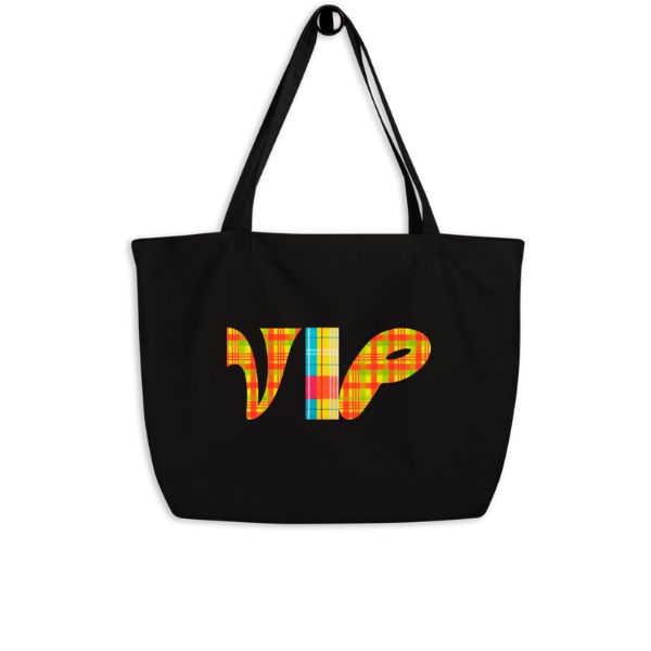 Grand Tote Bag Bio – Design VIP en Madras