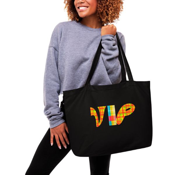 Grand Tote Bag Bio – Design VIP en Madras