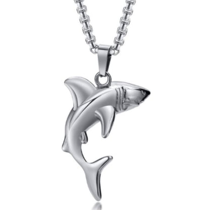 Collier Pendentif Requin Hina  Te Ma'o Purotu - Polynésie