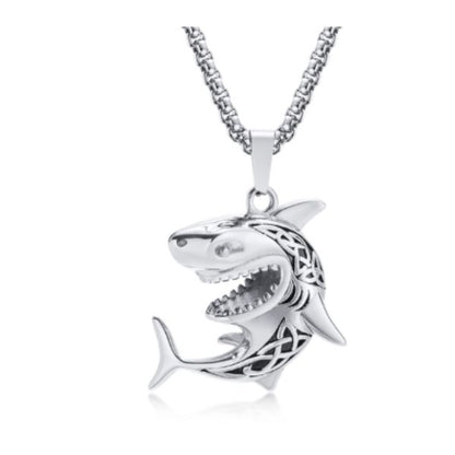 Collier Pendentif Requin Hina  Te Ma'o Purotu - Polynésie